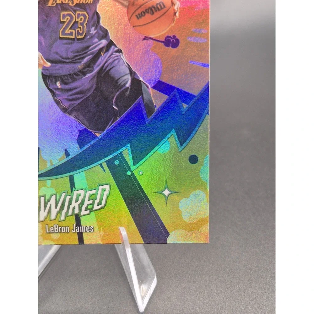 2026 Topps NBA Hoops Lebron James #HW-11 Hard Wired Refractor LA Lakers 76ers